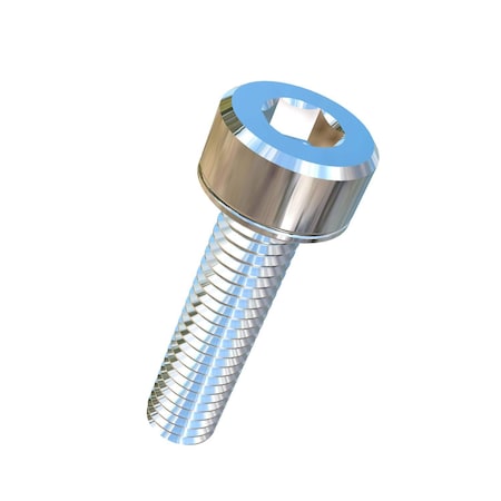 Allied Titanium M3-0.50 Socket Head Cap Screw, Socket, Plain Titanium, 12 mm Length 0040154